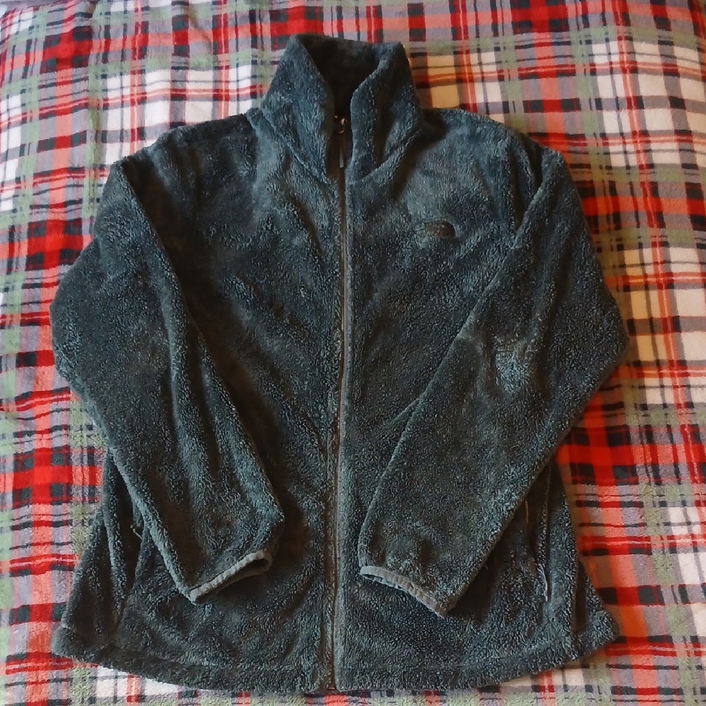 The North Face Green Fleece Jacket Women's XL